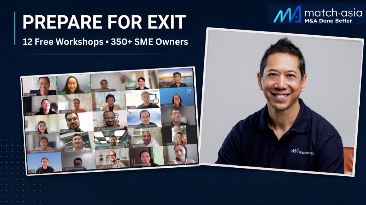 match.asia Expands Free “Prepare for Exit” Workshops for Southeast Asian SMEs